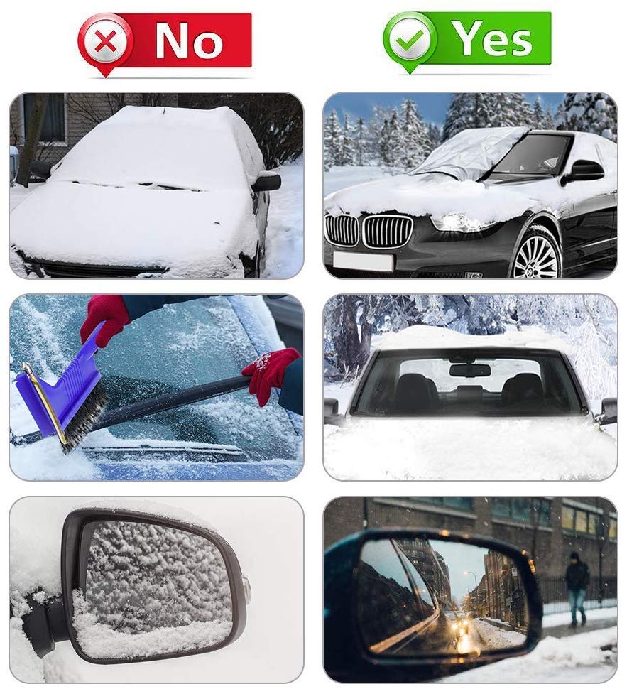 Velvaro Magnetic Car Windshield Cover
