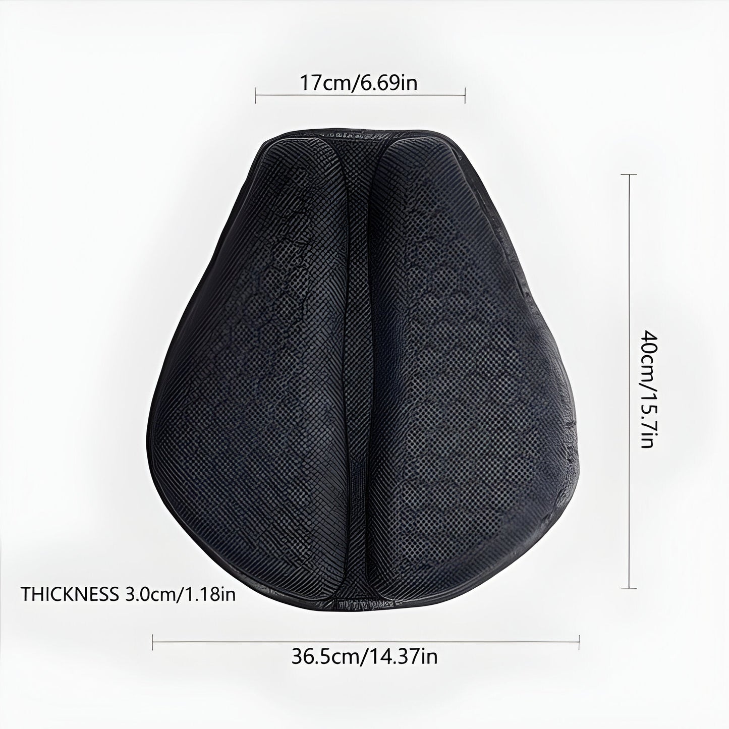 Velvaro Motorcycle Gel Seat Pad