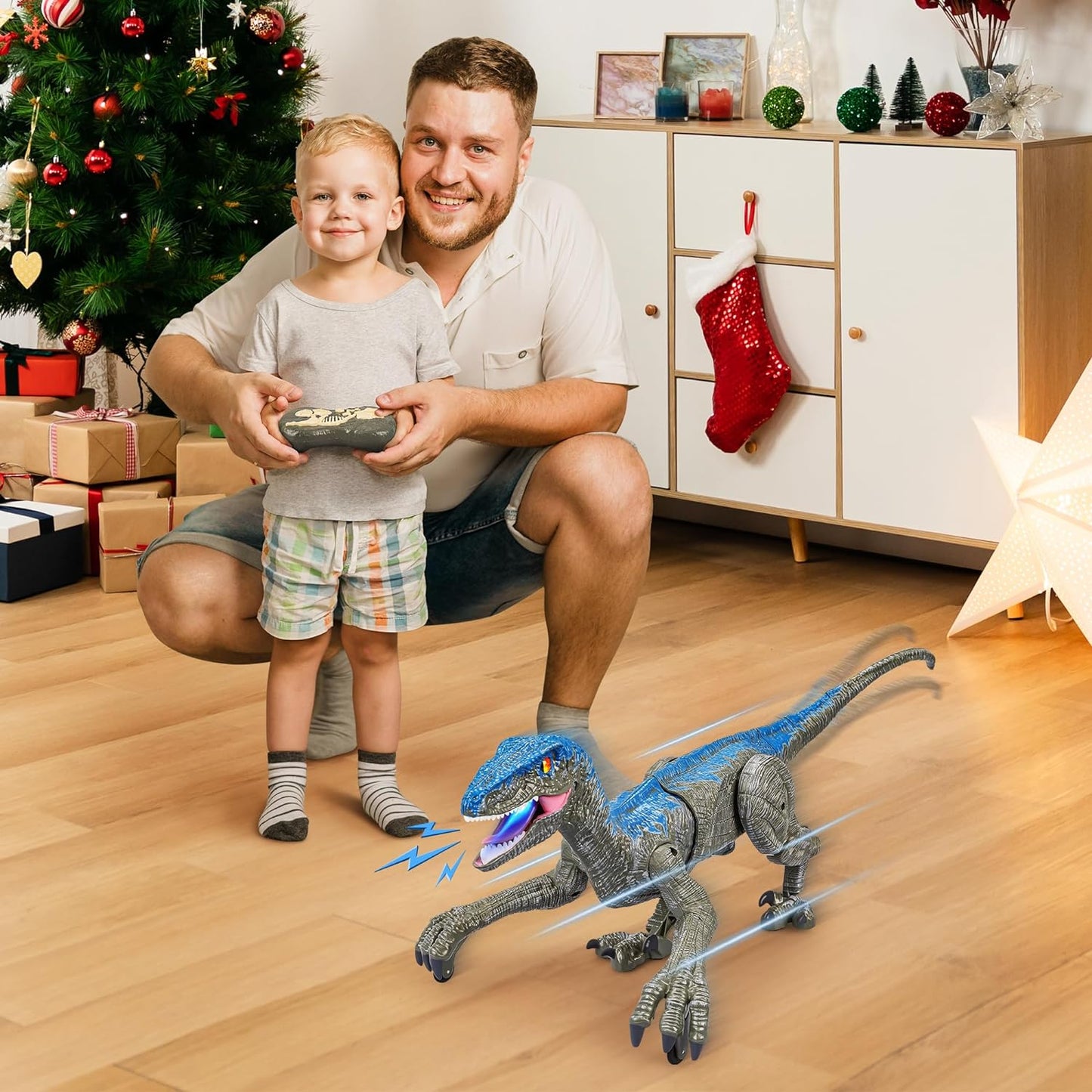 Velvaro Remote Control Dinosaur Toy