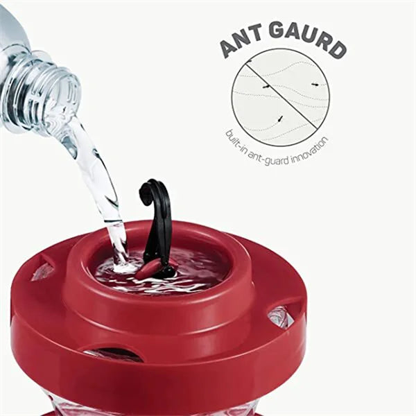Velvaro Bee-Proof Hummingbird Feeder
