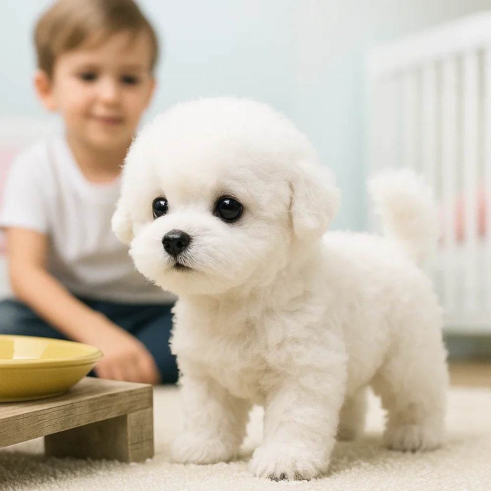 Velvaro Realistic Interactive Plush Puppy
