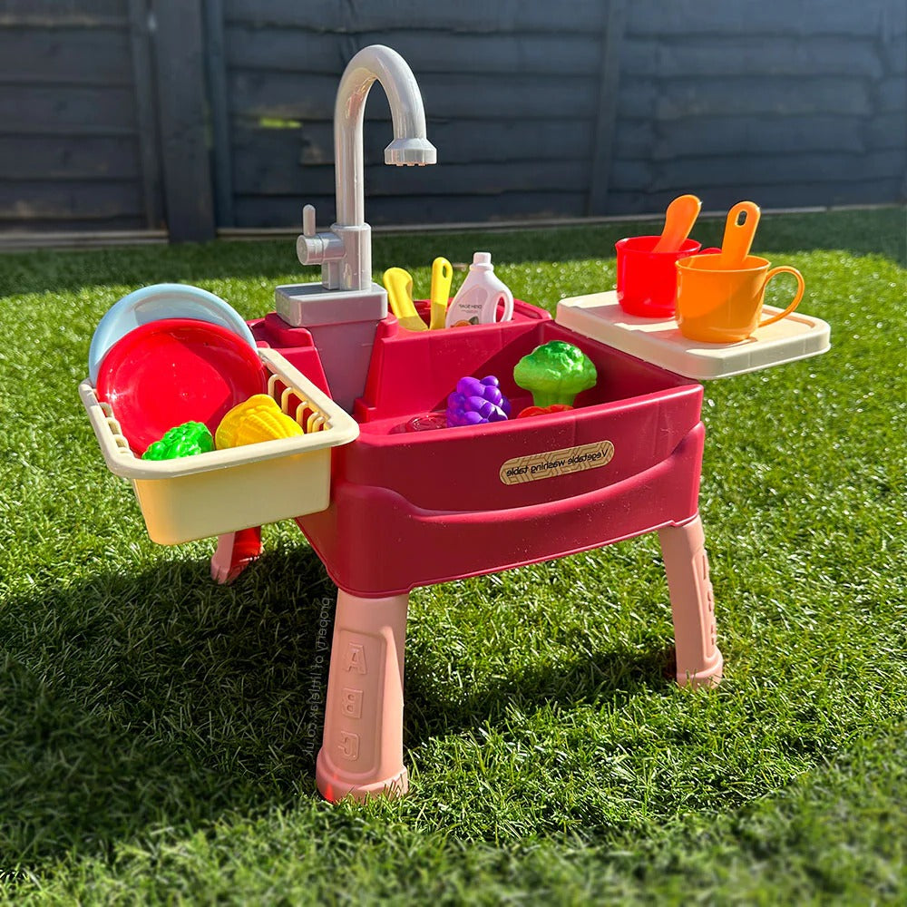 Velvaro Children's Outdoor Standing Water Sink