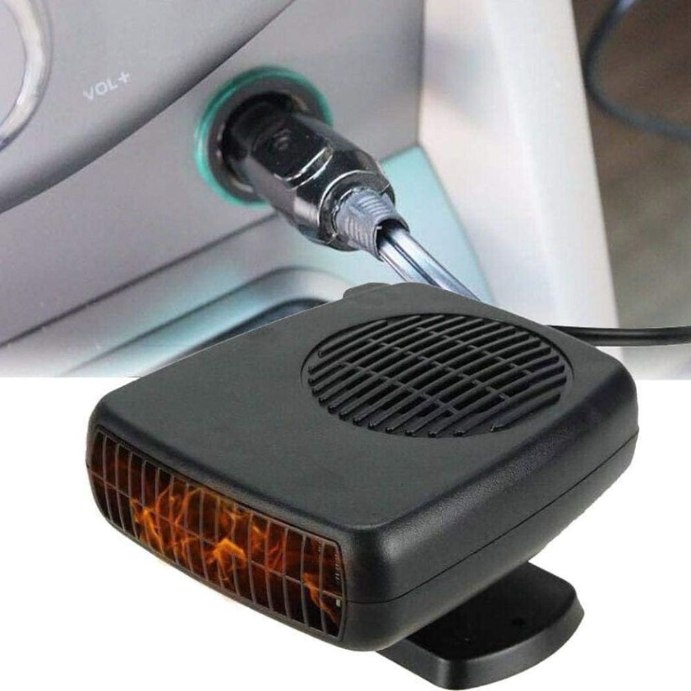 Velvaro 12V Ceramic Car Heater Fan 150W