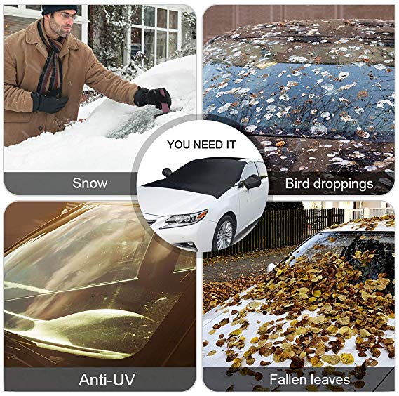 Velvaro Magnetic Car Windshield Cover