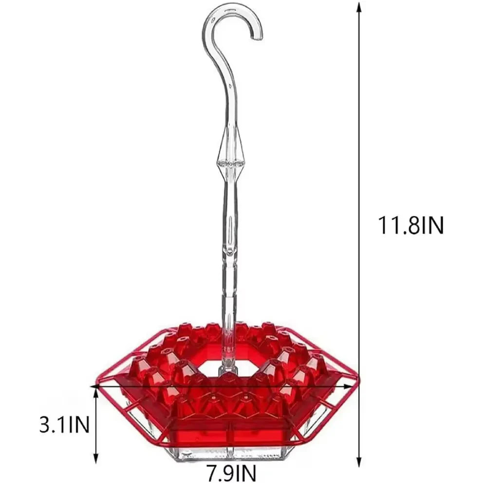 Velvaro Ant-Proof Hummingbird Feeder
