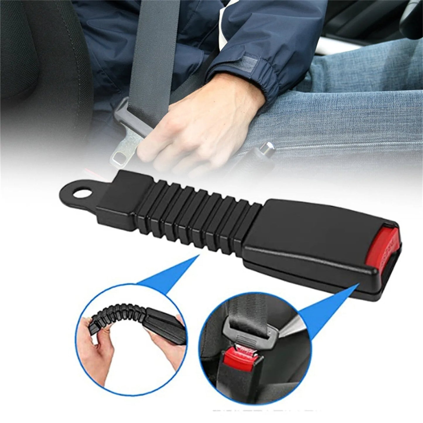 Velvaro Adjustable Car Seat Belt Extender