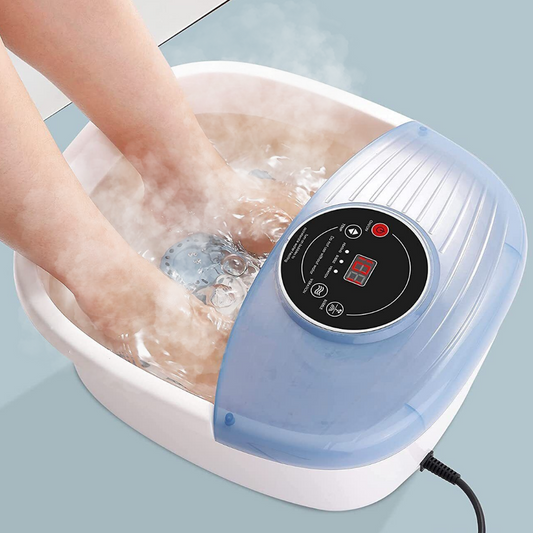 Velvaro Heated Foot Spa Bubble Massager