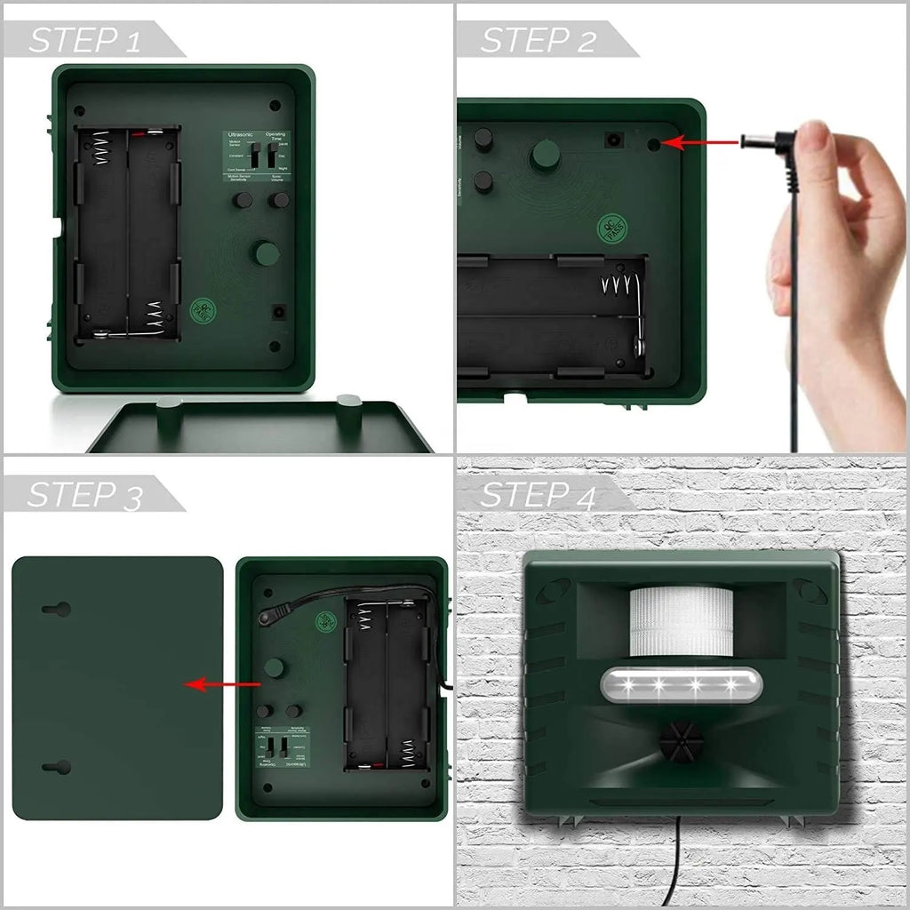 Velvaro Ultrasonic Woodpecker Repeller