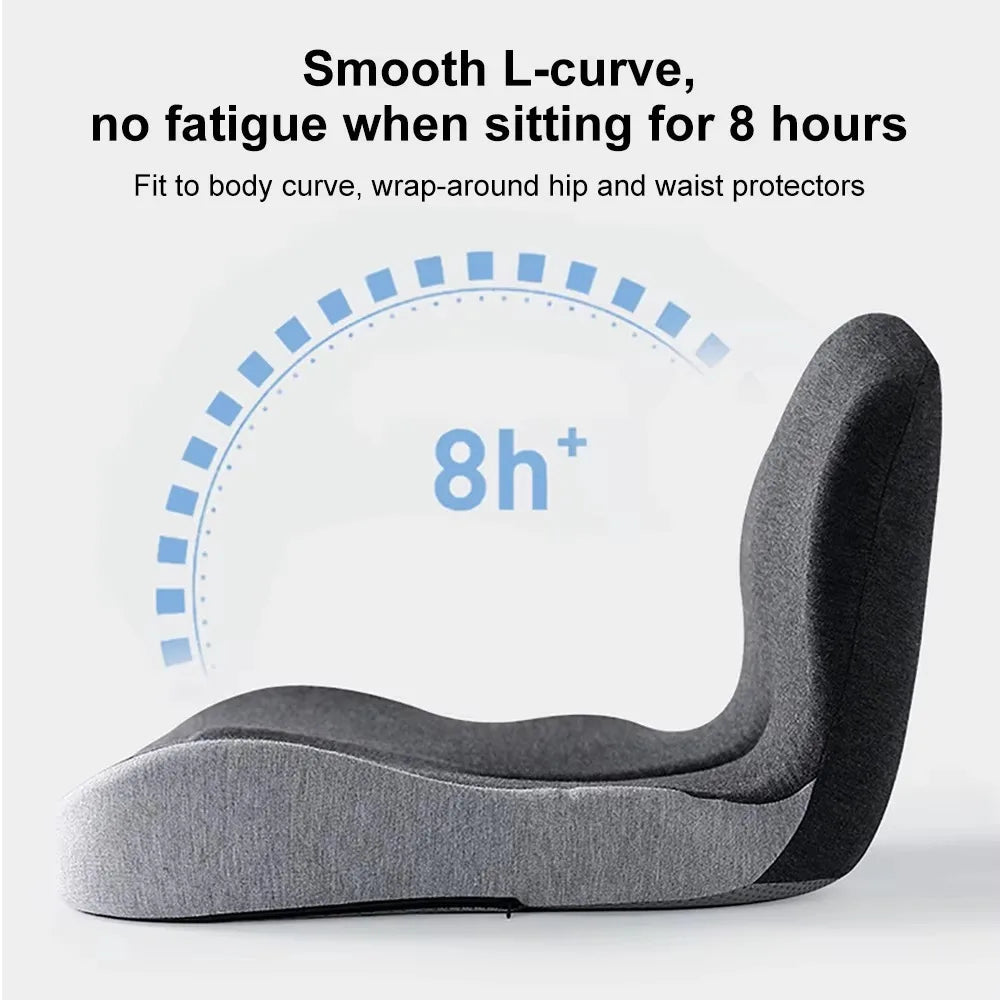 Velvaro Memory Foam Lumbar Seat Cushion