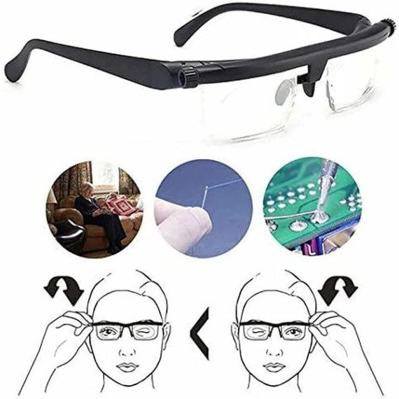 Velvaro Adjustable Focus Glasses
