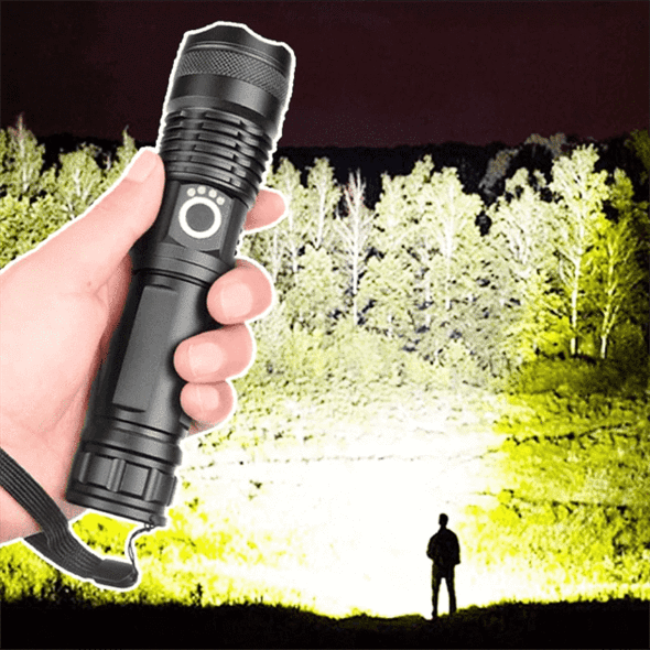 Velvaro XHP50 Ultra Bright Flashlight