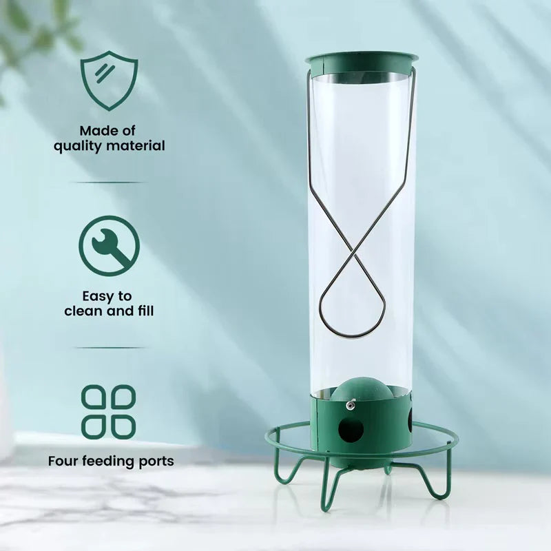 Velvaro Squirrel-Proof Bird Feeder