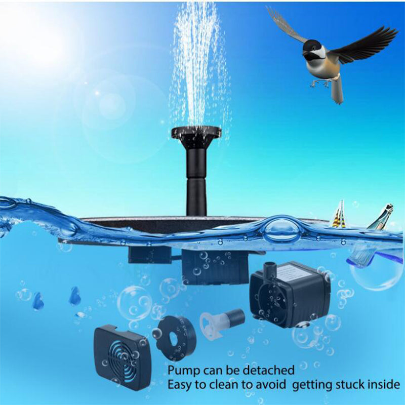 Velvaro Solar Floating Fountain Pump
