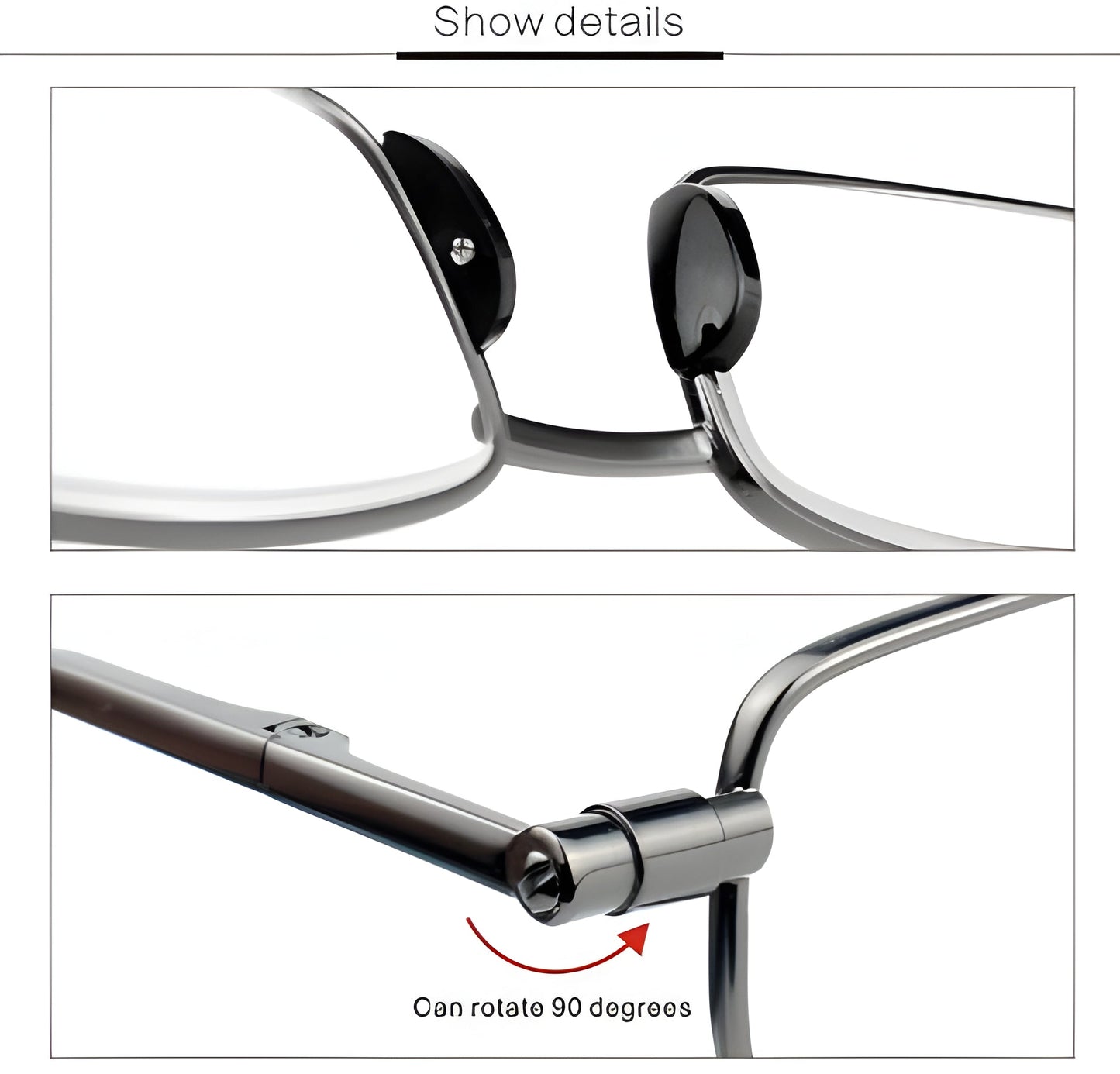 Velvaro Folding Reading Glasses Compact