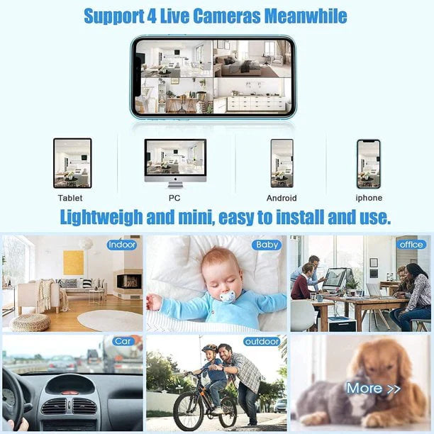 Velvaro Mini Wireless Magnetic Camera