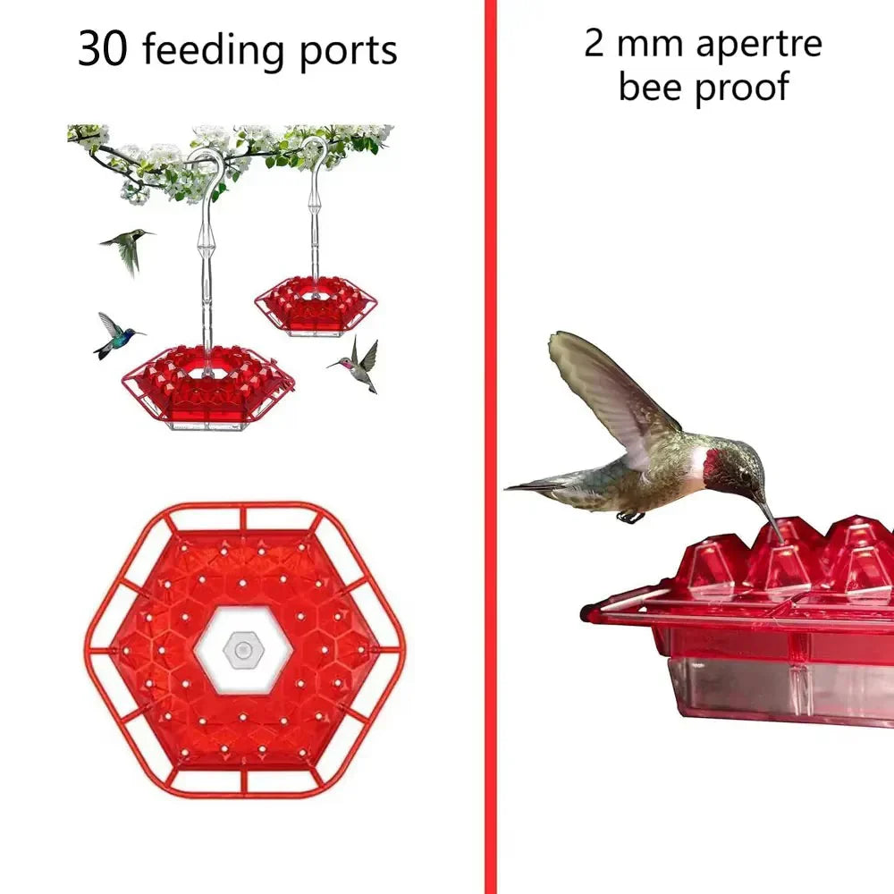 Velvaro Ant-Proof Hummingbird Feeder
