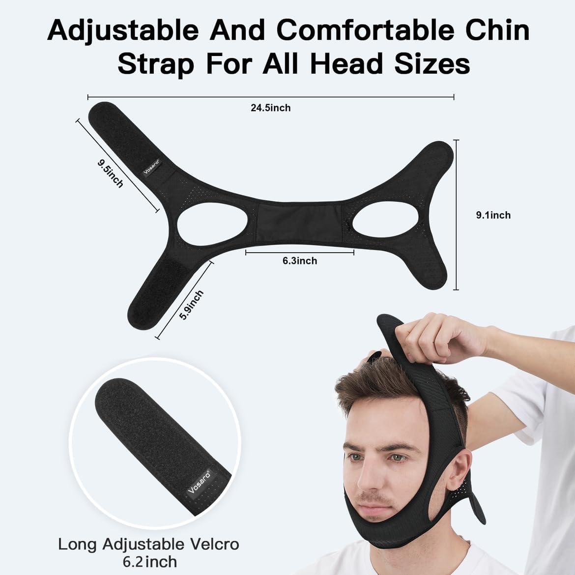 Velvaro Anti-Snoring Chin Strap