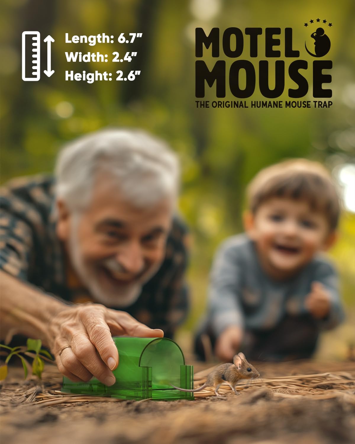Velvaro 4-Pack Humane Mouse Trap