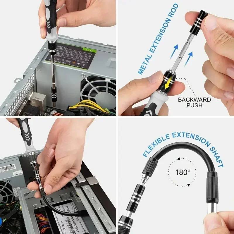 115-in-1 Bit Screwdriver Set
