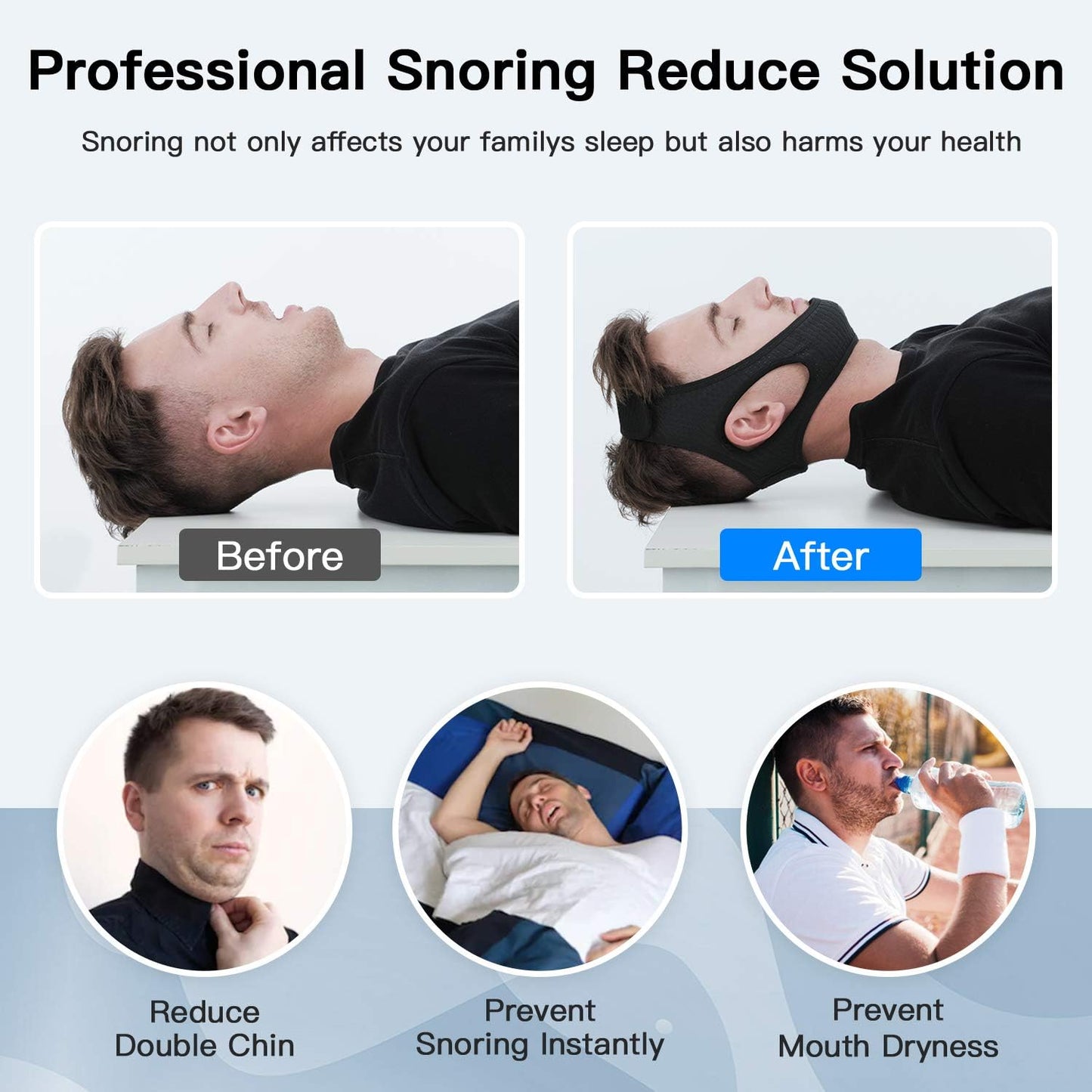 Velvaro Anti-Snoring Chin Strap