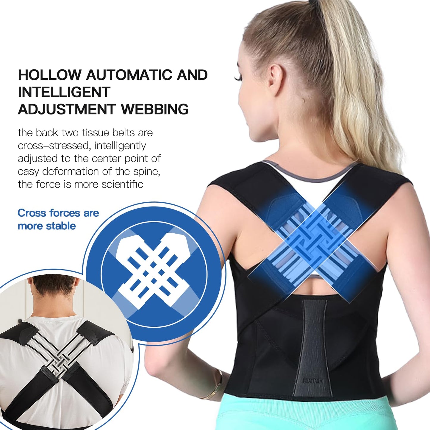 Velvaro Back Posture Corrector Brace