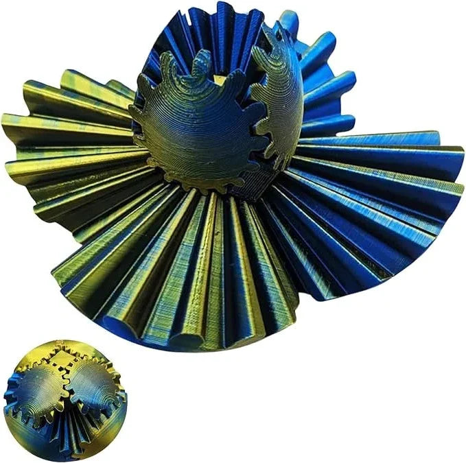 Velvaro Steampunk Gear Ball Fidget Toy