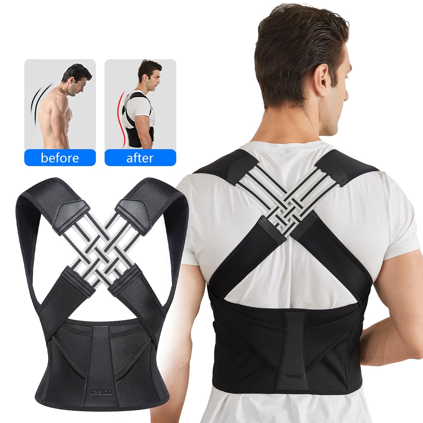Velvaro Back Posture Corrector Brace