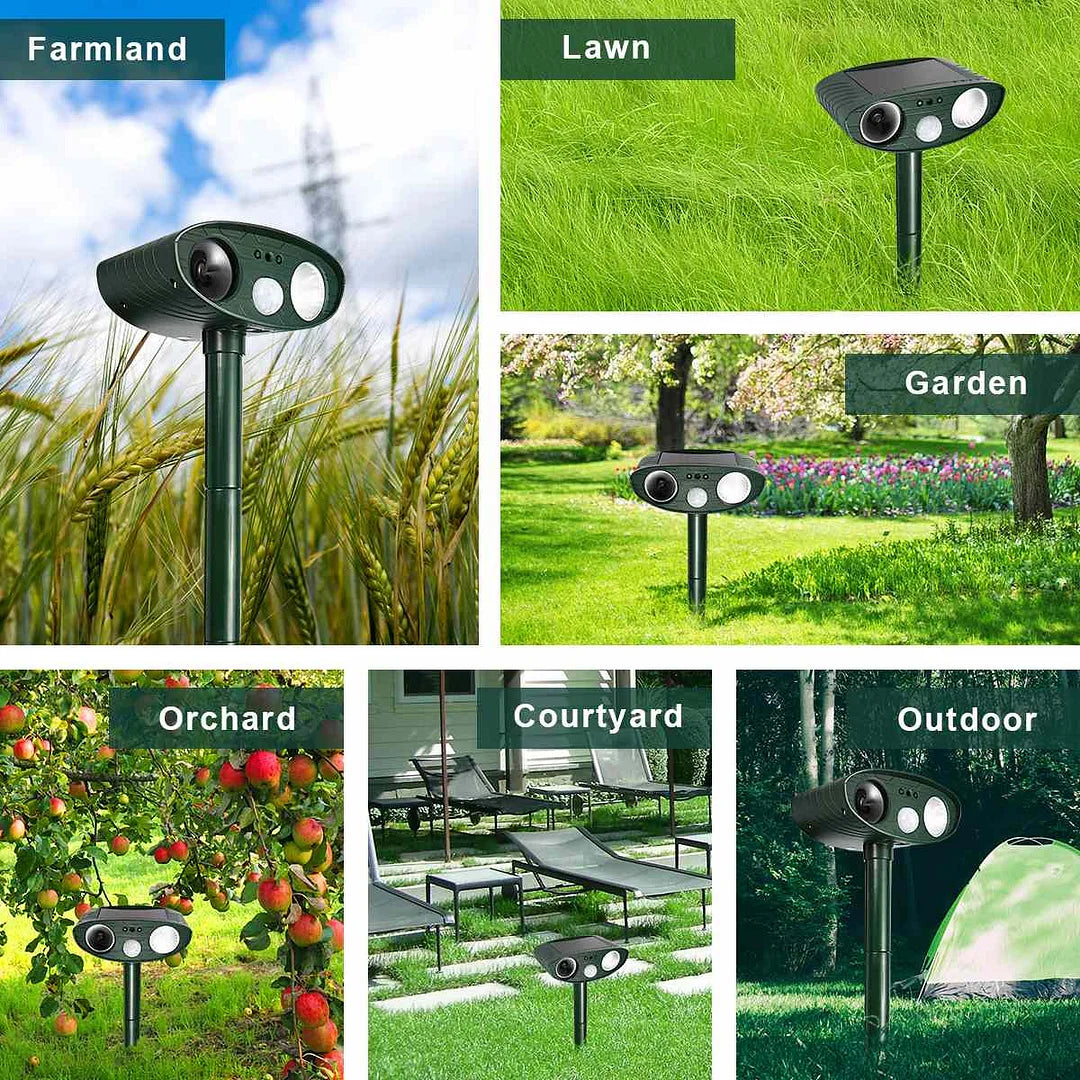 Velvaro Solar Deer Repeller 4-Pack