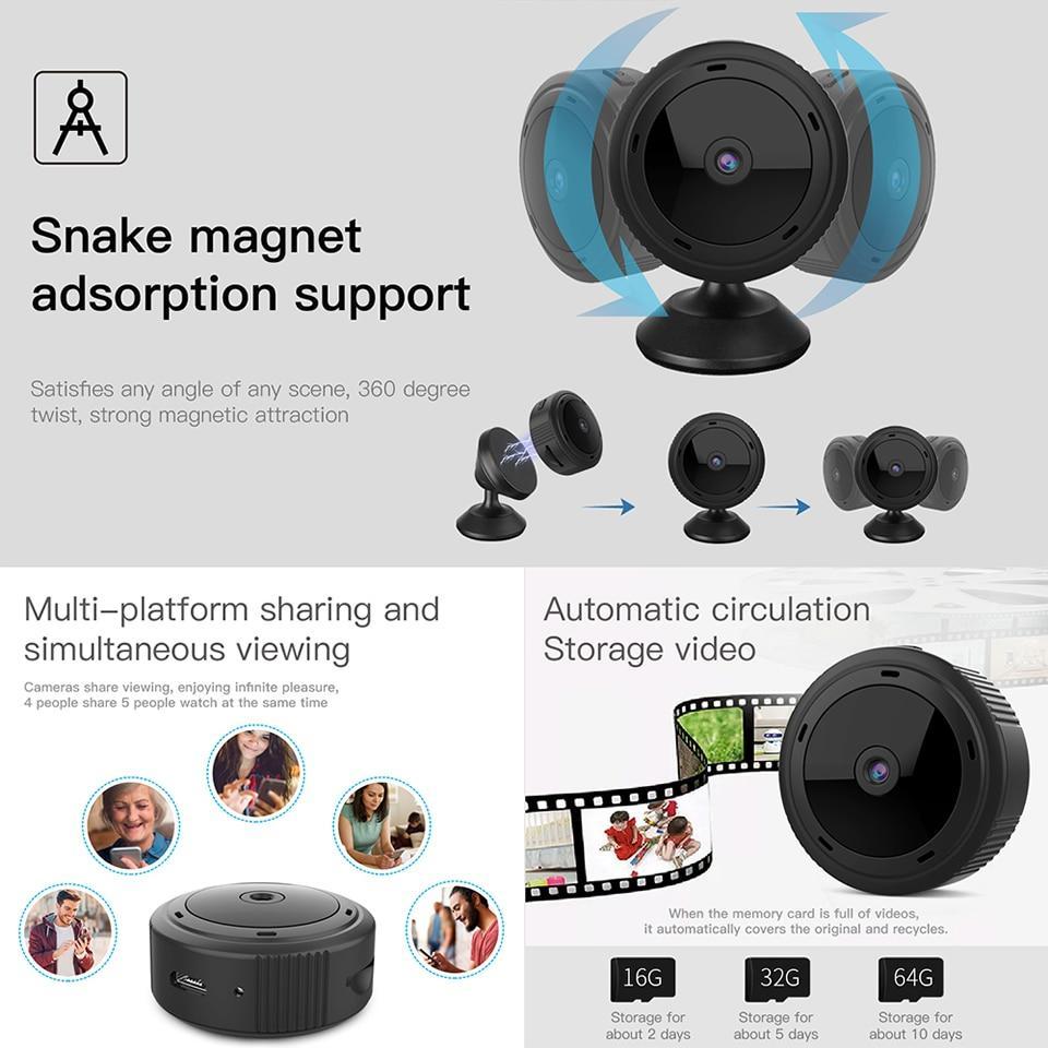 Velvaro 1080P WiFi Home Security Camera