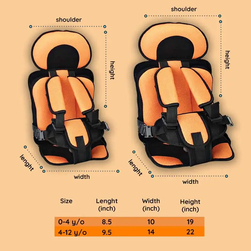 Velvaro Child Protection Car Seat Cushion