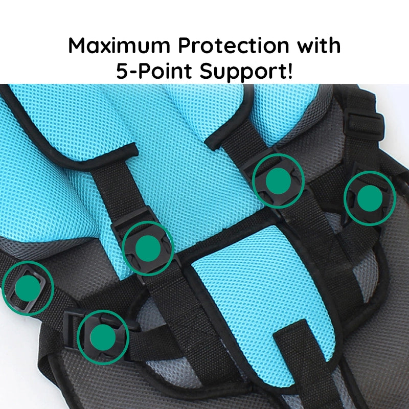 Velvaro Child Protection Car Seat Cushion