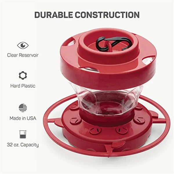 Velvaro Bee-Proof Hummingbird Feeder