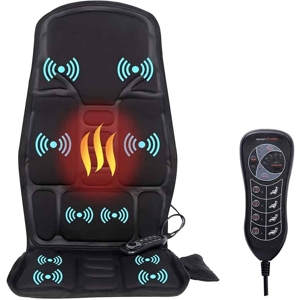 Velvaro 8-Mode Heated Massage Chair Pad