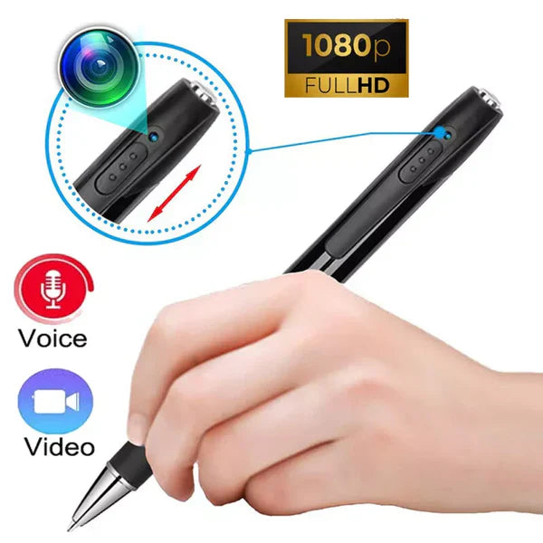 Velvaro 1080P Wearable Body Camera Pen