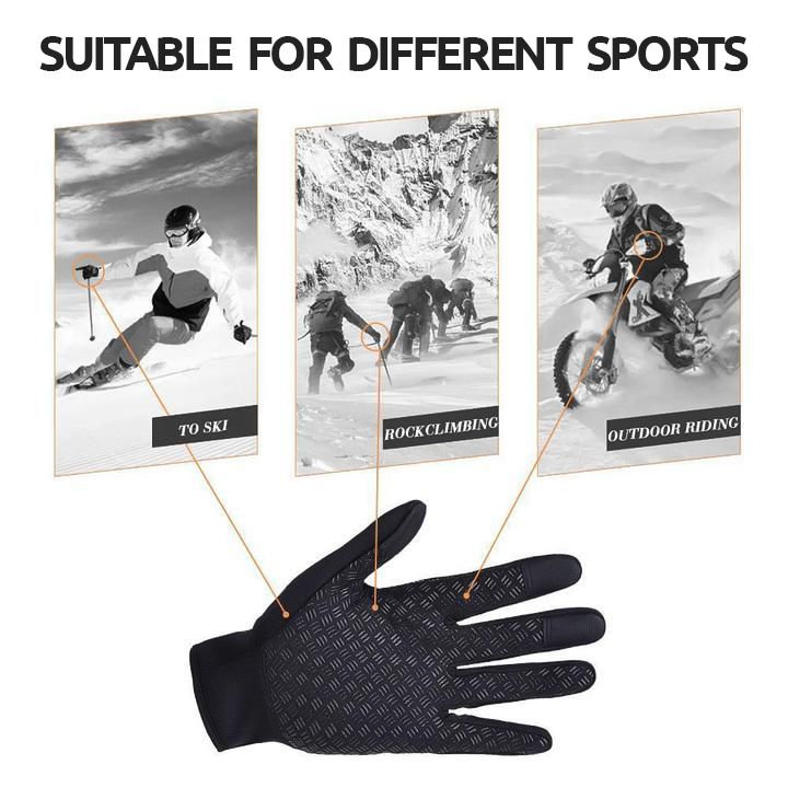 Velvaro Unisex Touchscreen Winter Gloves
