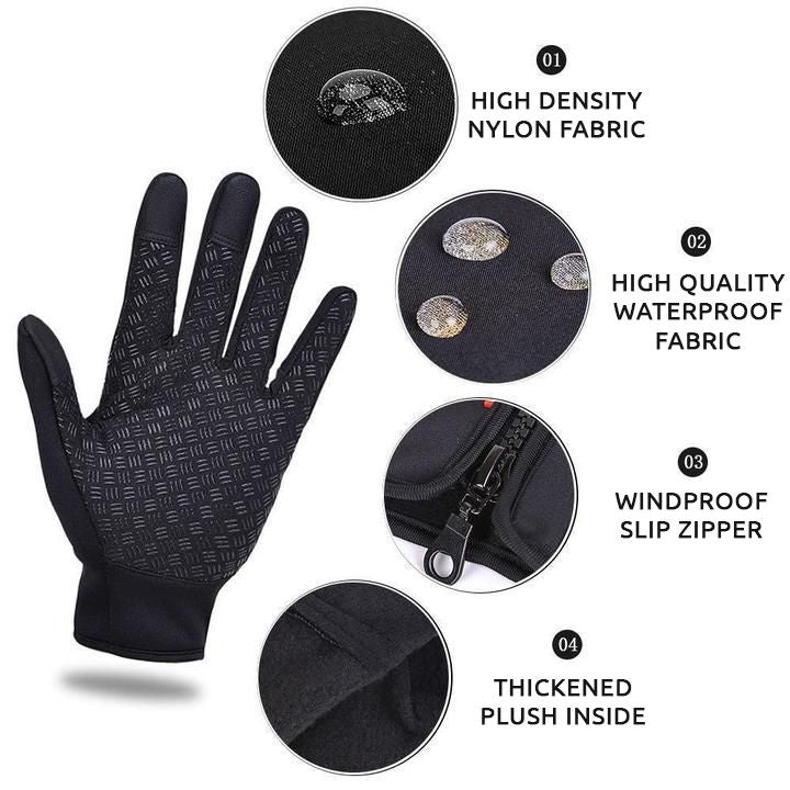Velvaro Unisex Touchscreen Winter Gloves