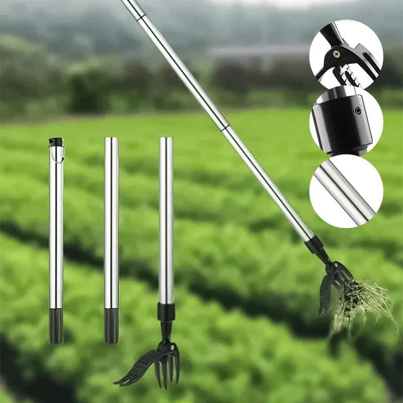 Velvaro Long Handle Weed Puller Tool