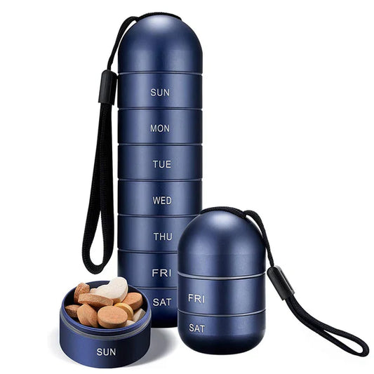 Velvaro Aluminum 7-Day Pill Organizer