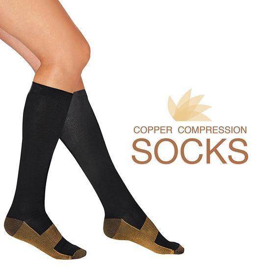 Velvaro Copper Compression Socks 7-Pack