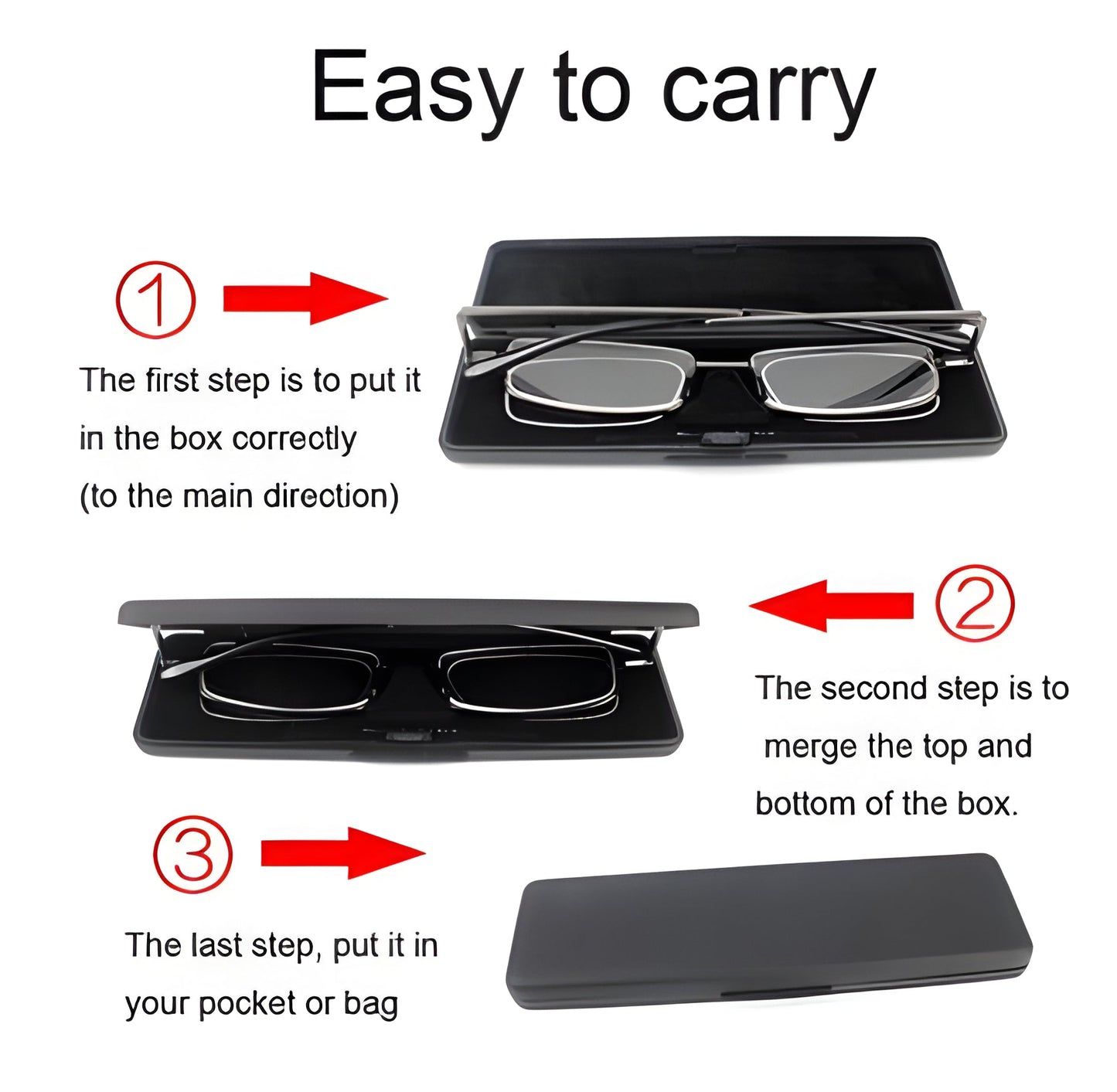 Velvaro Folding Reading Glasses Compact
