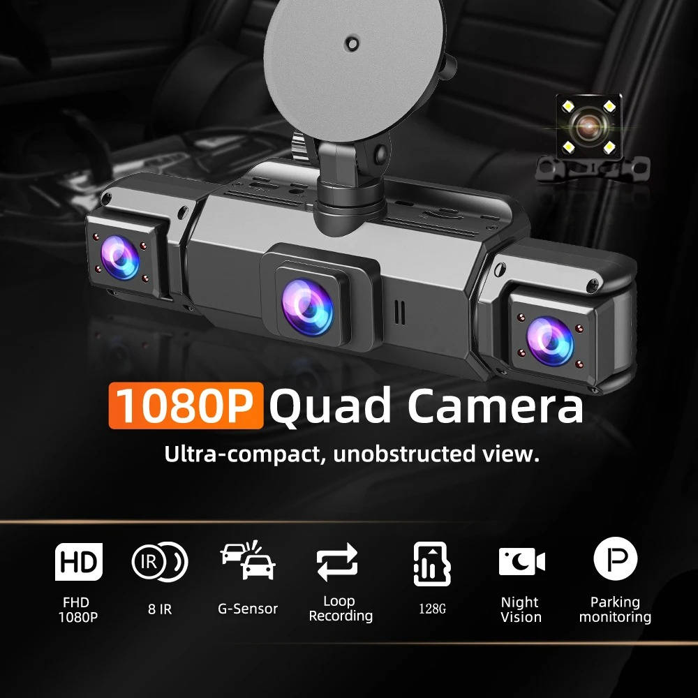 Velvaro Wireless Dash Cam Front Rear
