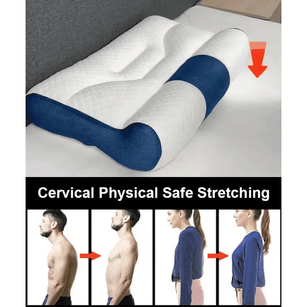 Velvaro Ergonomic Goose Down Cervical Pillow