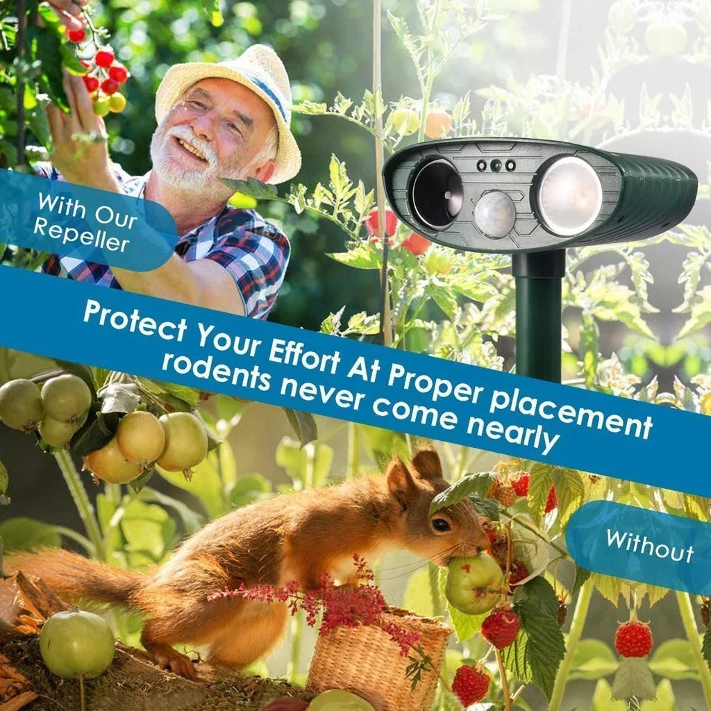 Velvaro Solar Deer Repeller 4-Pack