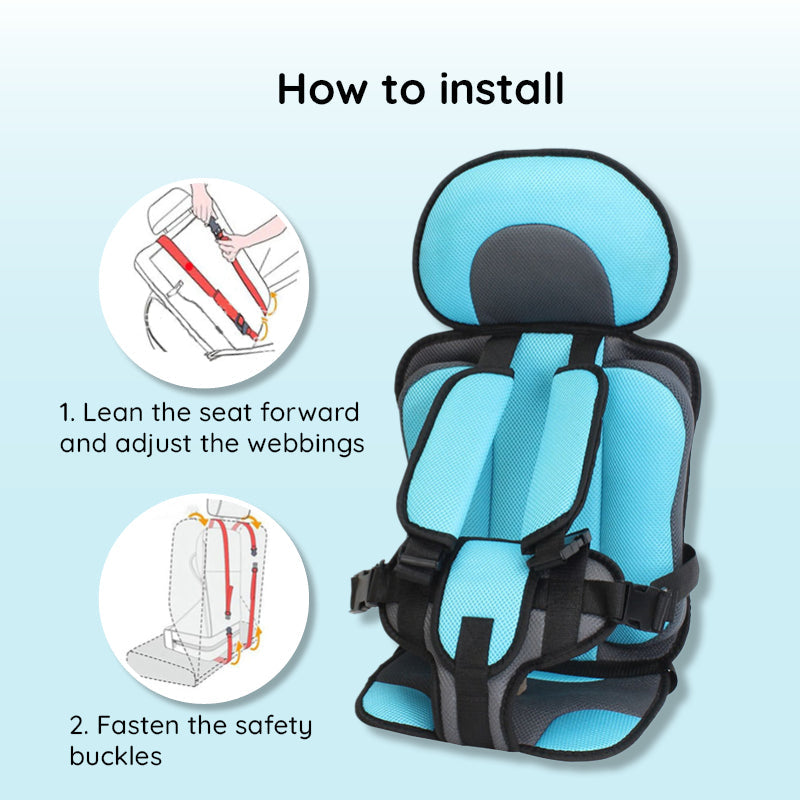 Velvaro Child Protection Car Seat Cushion