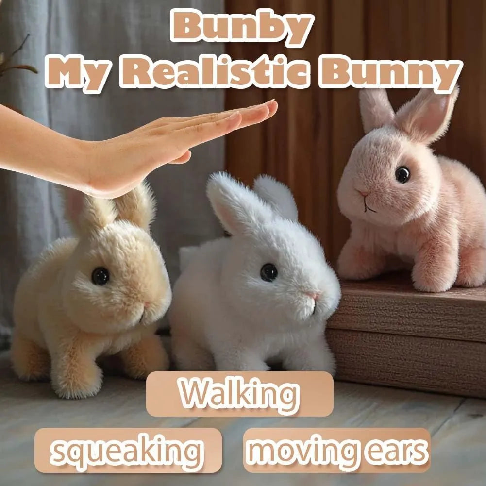 Velvaro Interactive Bunny Plush Toy