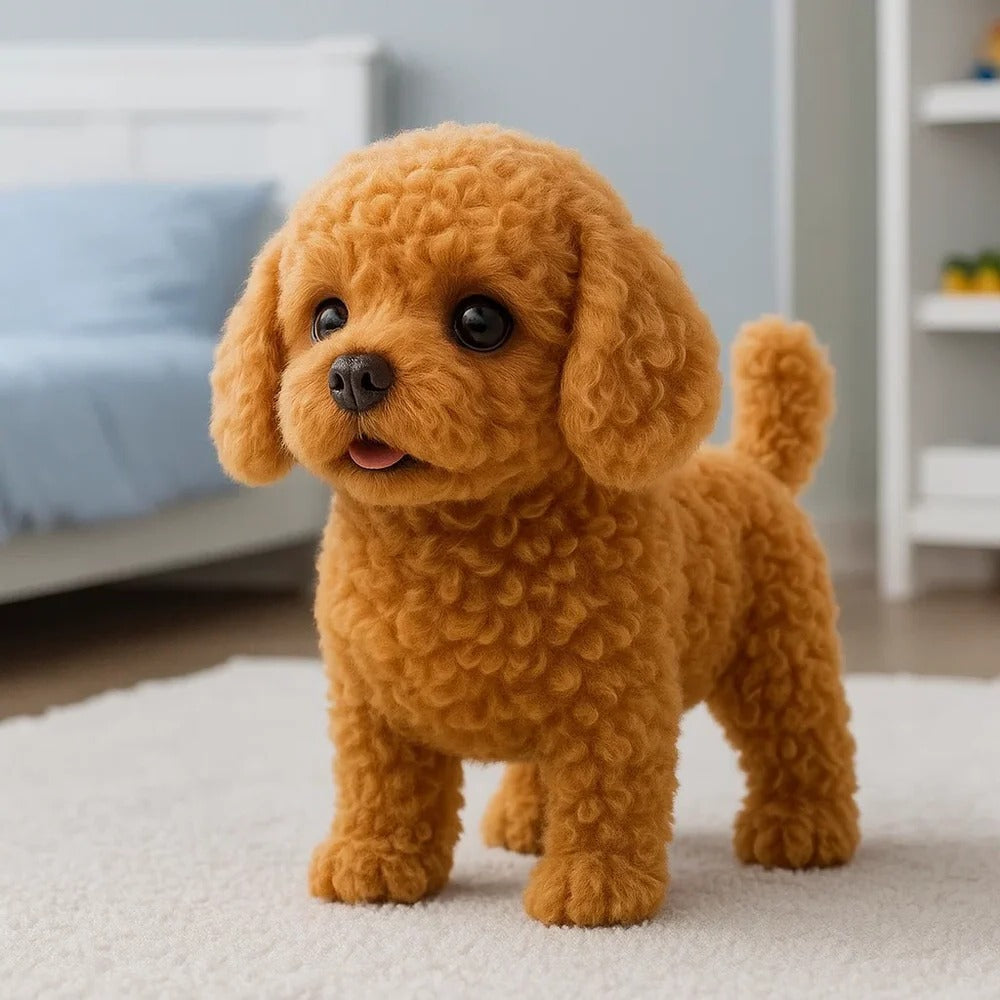 Velvaro Realistic Interactive Plush Puppy