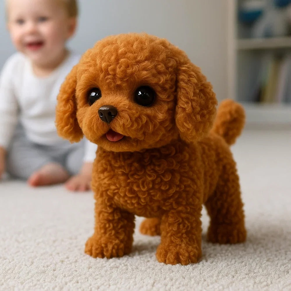 Velvaro Realistic Interactive Plush Puppy