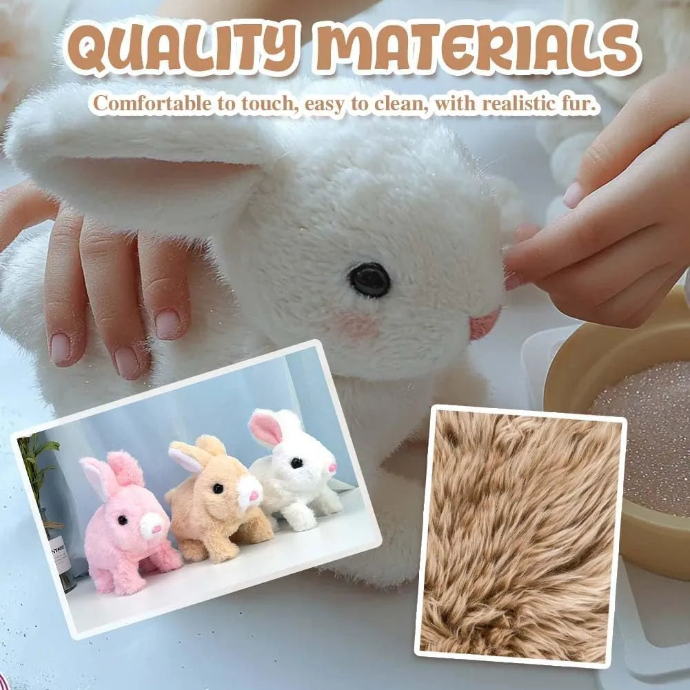 Velvaro Interactive Bunny Plush Toy