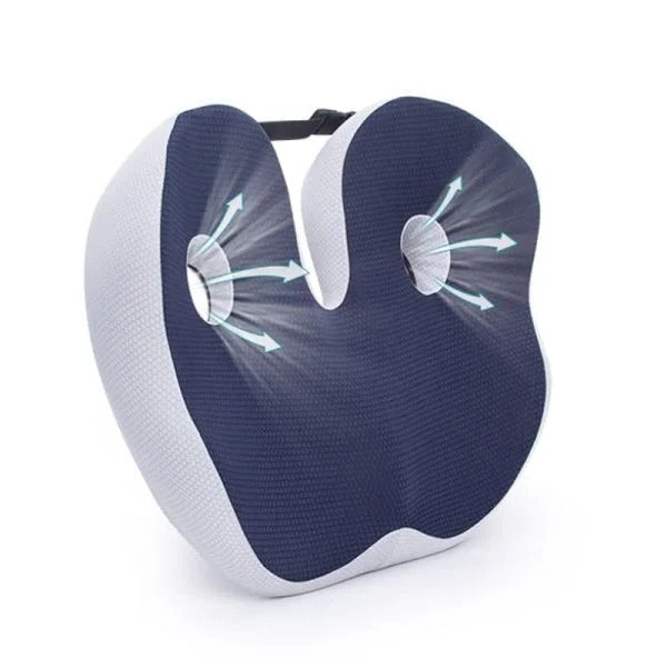 Velvaro Memory Foam Sit Bone Seat Cushion