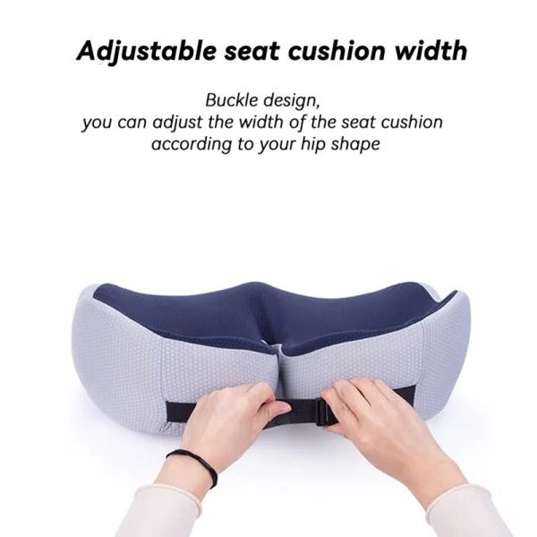 Velvaro Memory Foam Sit Bone Seat Cushion